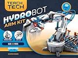 Teach Tech “Hydrobot Arm Kit”, Hydraulic Kit, STEM Building Toy for Kids 12+