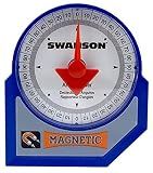 Swanson Magnetic Angle Finder, Dial Pitch, Slope Locator w Charts AF006M
