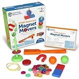 Learning Resources STEM Explorers -Ages 5+, Magnet Movers, Critical Thinking Skills, STEM Certified Toys, Magnets Kids,Magnet Set,Back to School Supplies,39 Pieces