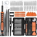 SHARDEN 58 in 1 Small Precision Screwdriver Set Magnetic Mini Screwdriver Set with Case Professional Electronic Tools Kit for iPhone, MacBook, Computer, Laptop, PC, RC, PS4, Xbox, Eyeglasses, Watch