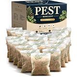 LAQDECDV Pest Away Repellent 20P, Mouse Repellent Pouches, Mice Repellent