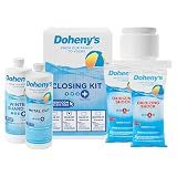 Doheny’s Ultimate Pool Closing Kit, Winterizing Chemicals for Above Ground Pools, Inground Pools, Includes Pool Shock, Algaecide, Stain Preventer, Treats up to 15,000 Gallons