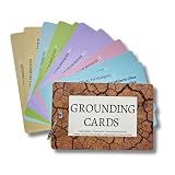 Coping Skills Cards for Anxiety & Stress Relief – Mindfulness, Meditation & Self-Care Tools for Trauma, BPD, DID, PTSD | Mental Health Therapy Gift for Adults & Teens
