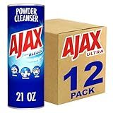 Ajax Powder Cleanser with Bleach - 21 ounce (Pack of 12)