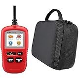 Autel AutoLInk AL329 with Case, I/M Readiness Key, OBD2 Code Reader, Retrieves VIN CALID and CVN, Freeze Frame Data, Turns Off MIL