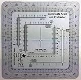 MapTools Improved Military Style MGRS/UTM Coordinate Grid Reader, and Protractor