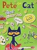 Pete the Cat Giant Sticker Book: Pete the Cat's first sticker-activity book packs 40+ groovy activities and 600 stickers for road trips, restaurants, and family fun