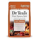 Dr Teal's Epsom Salt Magnesium Soak, Cozy Fireside, 3 lbs