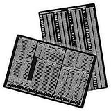 NELOMO 11.8” X 7.9” Toolbox Reference Card Toolbox Accessories Conversion Chart Card SAE/Metric Ruler Standard Metric Conversion Charts Tap Drill Sizes Wrench Conversion