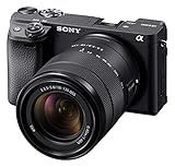 Sony Alpha a6400 Mirrorless Camera: Compact APS-C Interchangeable Lens Digital Camera with Real-Time Eye Auto Focus, 4K Video, Flip Screen & 18-135mm - E Mount Compatible Cameras ILCE-6400M/B