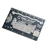 Pocket Scientist High School: STEM Education Metal Science Ruler Gadget