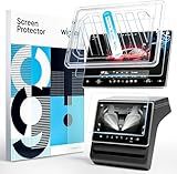 Wigoo Tesla Model X & Model S Screen Protector Matte [No Glare & Fingerprint] Model X (2021~2025)/Model S(2021~2025) Accessories, Tempered Glass Protector with Alignment Kit