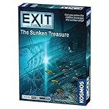 The Sunken Treasure | Exit: The Game - A Kosmos| Family-Friendly, Card-Based At-Home Escape Room Experience for 1 To 4 Players, Ages 10+