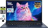 ASUS Vivobook 14" FHD Laptop, Intel 10-Core i5-1334U (Beat i7-1250U), 40GB RAM 2TB SSD, NumberPad, Long Battery Life, Private Webcam, Windows 11 Laptop for Student, Business, Home, School