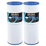POOLPURE PRB25-IN Hot Tub Filter Replace Unicel C-4326, Guardian 413-106, Filbur FC-2375, FC-2370, 3005845, 17-2327, 100586, 33521, 25392, 817-2500, 5X13 Drop in Spa Filter 2 Pack