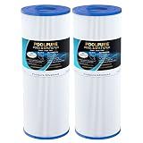 POOLPURE PRB25-IN Hot Tub Filter Replace Unicel C-4326, Guardian 413-106, Filbur FC-2375, FC-2370, 3005845, 17-2327, 100586, 33521, 25392, 817-2500, 5X13 Drop in Spa Filter 2 Pack
