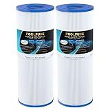 POOLPURE PRB25-IN Hot Tub Filter Replace Unicel C-4326, Guardian 413-106, Filbur FC-2375, FC-2370, 3005845, 17-2327, 100586, 33521, 25392, 817-2500, 5X13 Drop in Spa Filter 2 Pack