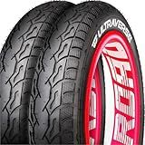 ULTRAVERSE 20x4 E-Bike Fat Tire - Robust, High-Performance 20inch Fat Tyre for Ebikes and MTB, Dual Compound Road Dominator, Reinforced Casing for Street & Trail Adventures-2 Unit