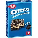 Betty Exclusives OREO Baked Cheesecake Mix, Includes Real OREO Cookie Pieces, 8.9 oz