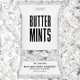 Candy Envy - Mr. and Mrs. Buttermints - 13 oz. Bag - Approximately 100 Individually Wrapped Mints - Wedding Favors