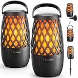 Outdoor Speakers Gifts for Men Bluetooth Speaker with Lights Multi-Sync up to 100 Speakers Auto-Pairing HD Stereo Sound Cool Stuff House Warming Gifts IPX5 Waterproof Lantern for Camp|Patio|Pool|Yard