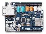 Arduino Ethernet Shield 2 [A000024] - WIZnet W5100 Networking Module, Easy Internet Connectivity for Arduino Projects, TCP/IP Protocol Support, Plug-and-Play for IoT and Automation
