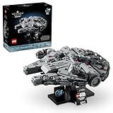 LEGO Star Wars Millennium Falcon A New Hope 25th Anniversary Collectable Model - DIY Building Sets for Adults, Men & Women, Ages 18+ - Comes with Display Stand - Star Wars Gift - 75375