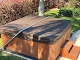 BeyondNice Durable, Replacement Hot Tub Cover | Custom Made Spa Cover | 5 Year Warranty | Insulating Foam Cores 4, 5 or 6 inches Thick | Hot Tub Cover Sizes up to 96 x 96 inches