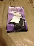 Rolodex Autodex Telephone & Address List Finder, 7/8in.H x 4 1/8in.W x 7in.D, Black