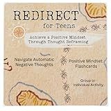 Redirect Flashcards – Challenge Negative Thinking | Transform Automatic Negative Thoughts (Ants) to Positive Affirmations | Used for Personal Growth, Classrooms, Group Therapy | Relieve Anxiety
