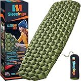 Sleeping Pad - Ultralight Sleeping Mat - Inflatable & Compact Camping Air Mattress for Backpacking, Hiking