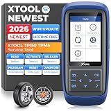 XTOOL TP150 TPMS Programming Tool, 2026 Universal TPMS Relearn Tool, OEM Sensor(315 433Mhz) Relearn, Activation, Reset, Read Clear DTCs, Tire Sensor Programmer for XTOOL TS100