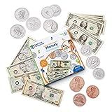 Learning Resources Double-Sided Magnetic Money 45 Pieces, Ages 5+ Play Money for Kids, Pretend Play Money, Classroom and Teacher Supplies