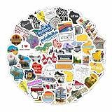 Wisconsin Stickers for Water Bottle and Laptop - Wisconsin Party Supplies & Decorations, Waterproof Vinyl Decals, State Pride and Icon Stickers, Gifts for Women & Men