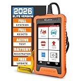 LAUNCH Creader Elite OBD2 Scanner for Toyota Lexus, Full System Bi-Directional Diagnostic Scan Tool, All Reset Service Code Reader, Battery Registration, AUTO VIN,Lifetime Free Update