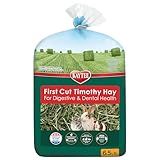 Kaytee First Cut Timothy Hay, High Fiber, Grown Specifically for Small Animals, Rabbits, Guinea Pigs, Chinchillas, 6.5 Pounds