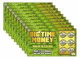 Big Time Money Lottery Tickets - 10 Total Scratch Off Cards, Win $25,000