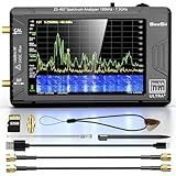 SeeSii TinySA Ultra+ ZS407 7.3GHz Spectrum Analyzer: 2025 Upgraded 4 Inch HW V0.5.4 100kHz-7.3GHz Handheld Tiny Frequency Analyzer - 2-in-1 RF Signal Generator 100kHz to 900MHz MF/HF/VHF UHF