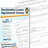 Comprehensive Residential Lease Agreement Forms: Includes 3 Blank Rental Forms & Reference Guide - Residential Rental Lease Agreements Forms for Rental Property Owners