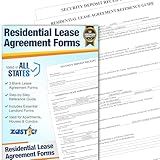 Comprehensive Residential Lease Agreement Forms: Includes 3 Blank Rental Forms & Reference Guide - Residential Rental Lease Agreements Forms for Rental Property Owners