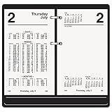 AT-A-GLANCE S170-50 Financial Desk Calendar Refill, 3 1/2" x 6", 2015