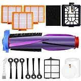 Replacement Parts Compatible with Shark AV2800ZE RV2820YE AV2810YS RV2820ZE AV2820S AV2820XEUS AV2820AE AV282BVEUS AV2820AE RV2800AE RV2800S AV2700ZE RV2920XE AV2900XE Vacuum Cleaner Brush Filters