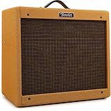 Fender Blues Junior Guitar Amplifier, Lacquered Tweed, with 2-Year Warranty