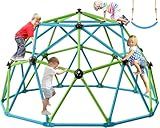 Easyego Climbing Dome, 10FT Jungle Gym with Swing for Kids 3 to 10 Outdoor Play Equipment, Supports 800lbs Toddler Play Set, Anti-Rust & Easy Assembly, Gift for Boys Girls