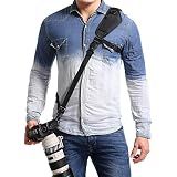 waka Camera Neck Strap with Quick Release, Safety Tether and Underarm Strap