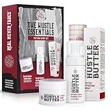Hustle Butter Tattoo Aftercare Kit - Tattoo Balm, Antibacterial Soap, and Aftercare Wrap - TSA-Friendly Balm & Soap - Easy Removal, Mess-Free Wrap