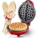 Burgess Brothers Mini Churwaffle Maker - Makes 4-Inch Waffles, Chaffles, and Cornbread Churro Waffles - Great Housewarming and Graduation Gift