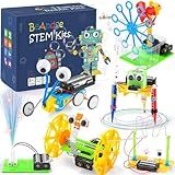 BeAndge STEM Robotics Kit - 6 Set STEM Toys for Age 8-13 8-10, Kids Crafts for Girls Boys Toys Gifts 6 7 8 9 10 Year Old Birthday Gifts, Engineering Science Robot Building Kits for Kids Age 8-12 6-8
