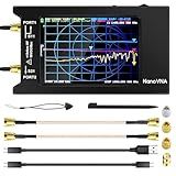 AURSINC Upgrated NanoVNA-H4 Vector Network Analyzer, Lastest V4.4 9KHz-1.5GHz HF VHF UHF 4" Touch Screen VNA Antenna Analyzer Ham Radio, Measuring S Parameters, SWR, Phase, Delay, Smith Chart