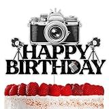Camera Cake Decorations for Photographers Birthday Parties Photography Enthusiasts Creative Photography Theme Cake Topper Unique Design Ideal for Photography Events and Celebrations
